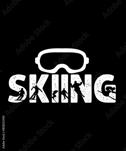 Skiing T-Shirt