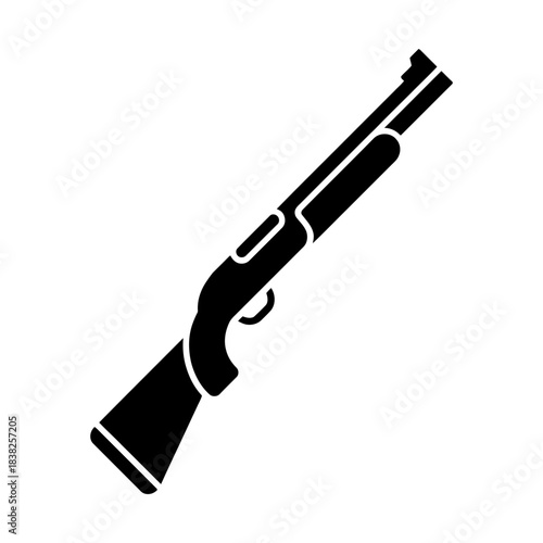 shotgun glyph icon