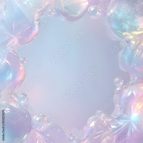 Pastel Bubble Dream Frame