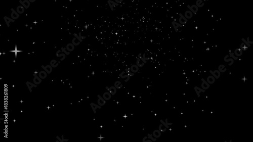 Star Effect Moving,Transparent Background, HD Star Animation
