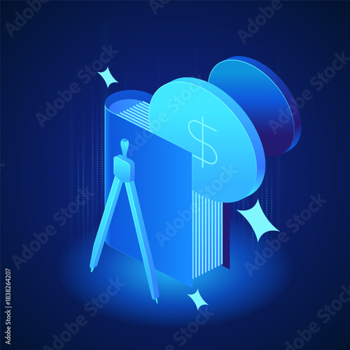 Banking icon Educational loan