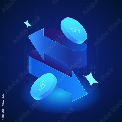 Banking icon Exchange rates