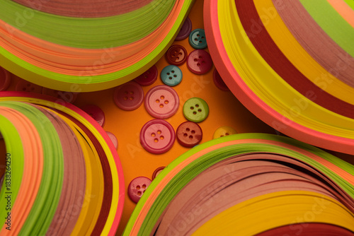 abstract background with colorful stripes