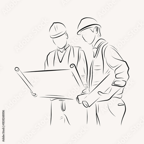 man and woman in office