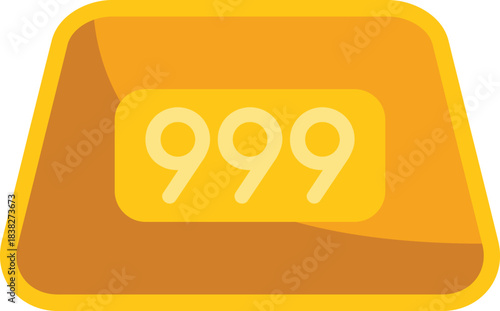 Gold bar is gleaming, representing the allure of investing in precious metals for financial security