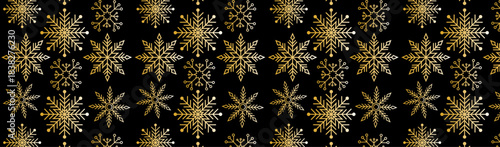 Colorful Snowflake Winter Pattern on Dark Background for Christmas wrapping paper, textile prints, greeting cards, digital wallpapers, kids’ holiday projects, and winter-themed branding.