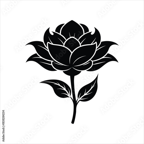 High-Resolution Rose Flower Vector  Golap Artwork