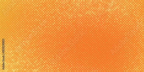 Yellow tech finance background abstract pixel element network with blurred abstract orange gradient vector background. eps10