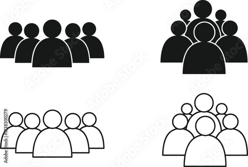 Vector collection for frequently asked questions, investigation, problem-solving, and urgent issues indicated by the magnifying glass or flame symbol.