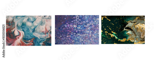 Set of modern marble with elegant veins design best suitable for home or commercial interior design 