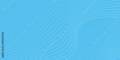 Vector Illustration of the blue pattern of white lines abstract background. Eps10