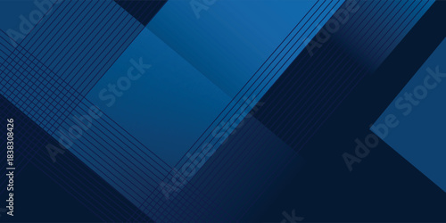 modern blue abstract background with elegant bright diagonal lines