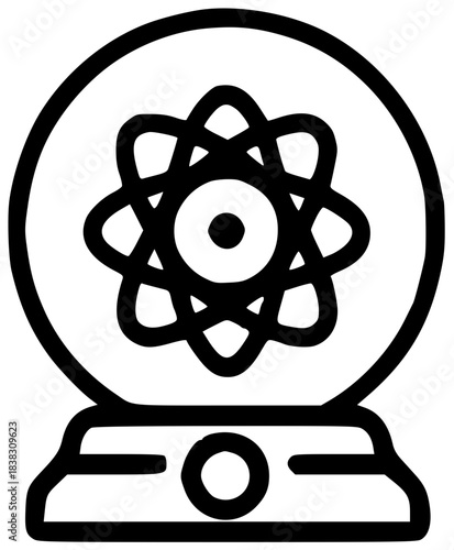 vector illustration of a car wheel