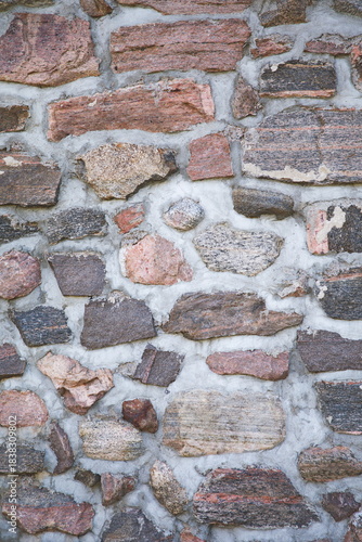 Wallpaper Mural A stone wall built by settlers in Ontario, Canada. Torontodigital.ca