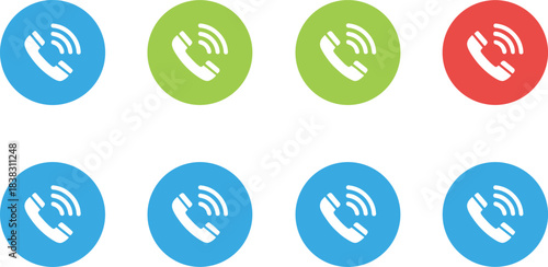 Paired icons in black outline and two-tone green fill, symbolizing harmony, nature, wellness, or a unique blend of floral and aquatic elements.