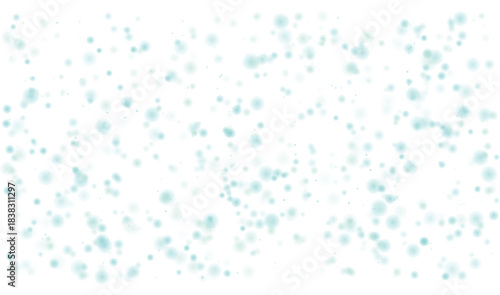 Soft Mint Green Particle Background on White Minimal Abstract Texture