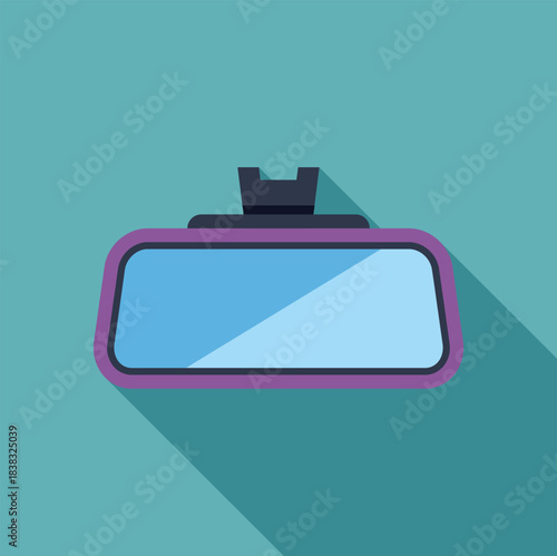 Rearview mirror with integrated camera providing clear visibility for safe driving