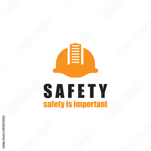 Construction safety helmet icon. Simple solid style. Hard hat, worker cap, protect and safe concept. Glyph vector illustration design isolated