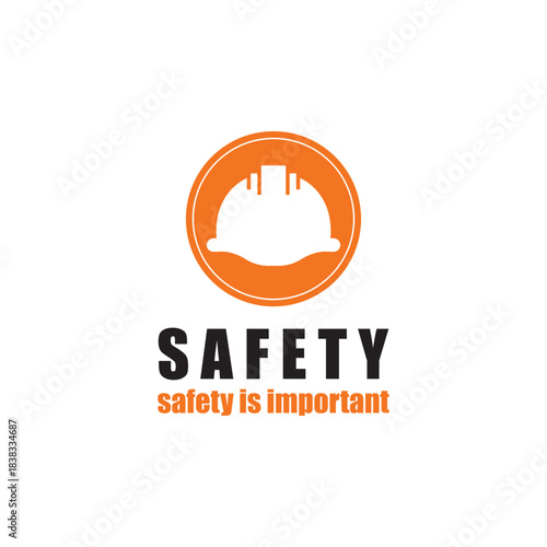 Construction safety helmet icon. Simple solid style. Hard hat, worker cap, protect and safe concept. Glyph vector illustration design isolated