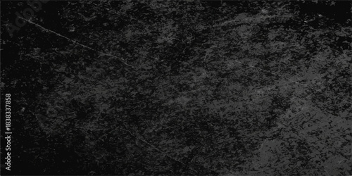 Abstract black and white background texture of dark grunge stone wall paper pattern. Dark abstract grunge texture on old black and white paper surface backdrop. black and white smoke light