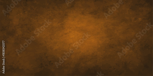 A worn vintage brown parchment texture with a stained grunge pattern creates an ancient aged paper backdrop for antique blank page designs