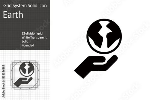 Icons related to global environmental protection and the SDGs