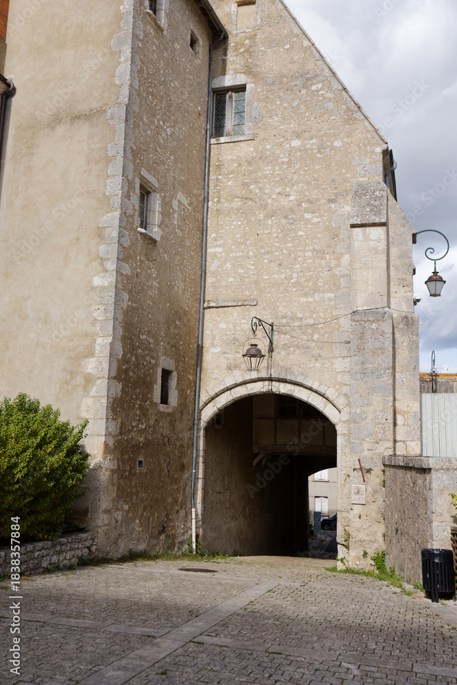 Obraz premium Voûte Saint-Georges de Beaugency - Loiret - France 