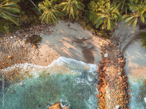 Peaceful Palm Beach Escape on a Remote Shoreline