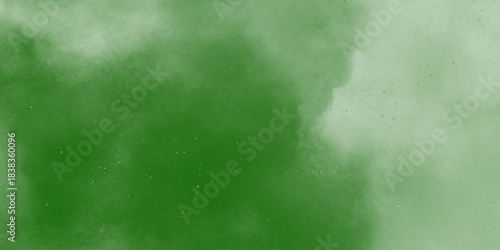 Abstract background of swirling green and dark green clouds. Abstract pixelated green shape with dark tones and subtle texture for digital art isolated on transparent background .

