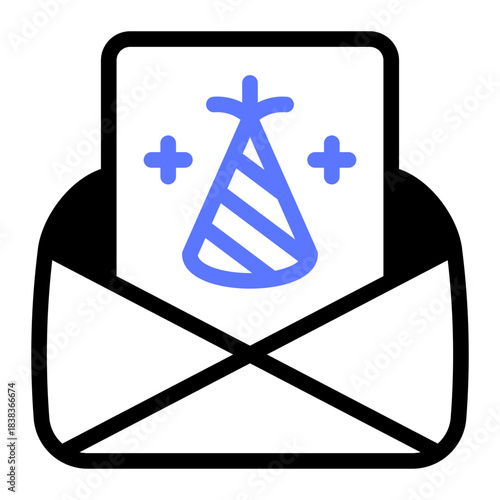 This Party Invitation icon is suitable for party or event.