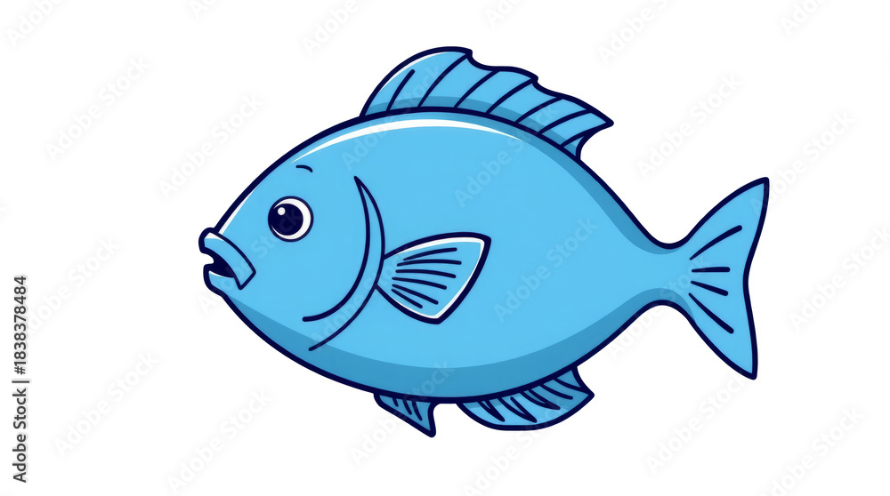 Fototapeta premium Poisson Comique