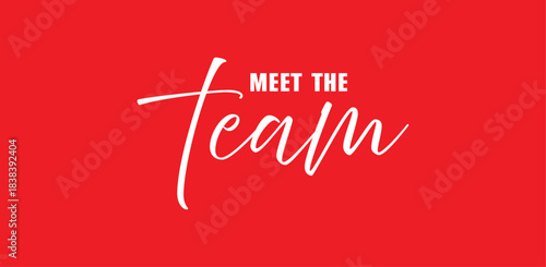 meet the team text
