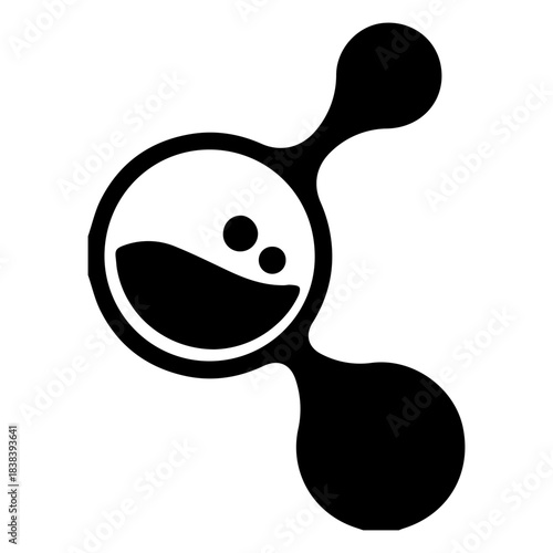 Molecular Liquid Chemistry Symbol