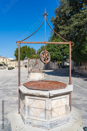 The Five Wells in Zadar in Croatia