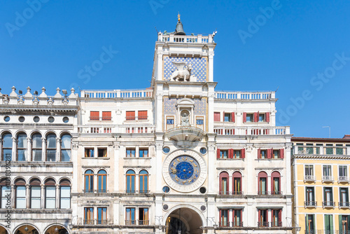 St Marks Clocktower in Venice Italy
