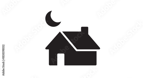 3d illustration of a residential house on fire representing a real estate risk concept or property insurance symbol for web business design