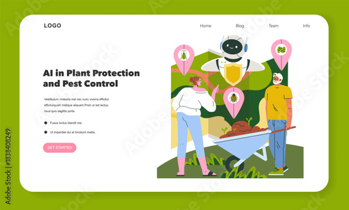 AI in Plant Protection with Robot and Farmers Interaction