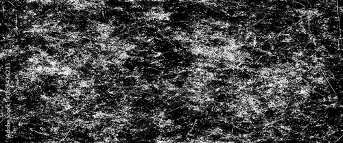 Abstract black grunge dust texture featuring a soft white background with minimal vector illustration style, designed with subtle grainy effects creating a clean yet distressed visual composition.