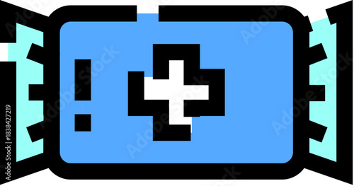 Antiseptic medical wipe package for first aid and hygiene