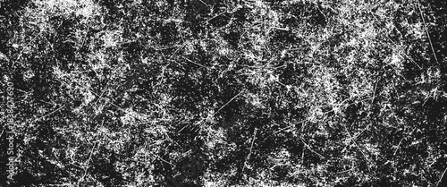 Abstract black grunge dust texture featuring a soft white background with minimal vector illustration style, designed with subtle grainy effects creating a clean yet distressed visual composition.