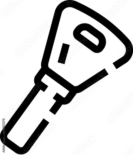 Kitchen can opener line icon illustrating cooking tool