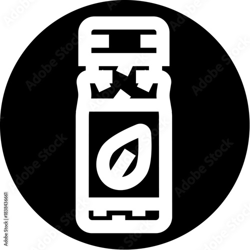 Energy gel sachet icon for sports nutrition