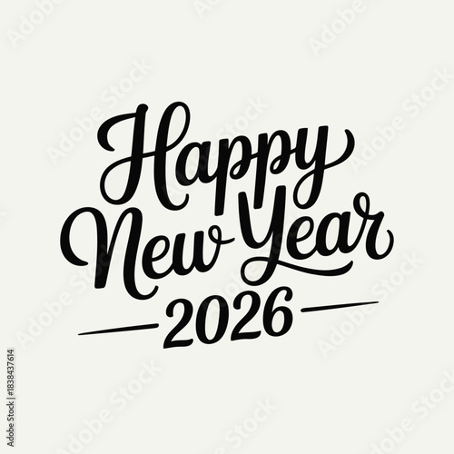 Festive New Year Greeting for 2026: A stylish and celebratory message wishes joy, optimism, and anticipation for the upcoming year