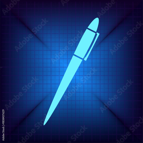 Vector illustration on a blue background
