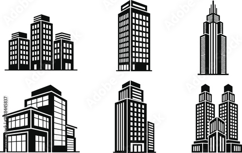 Modern, cityscape, skyline, urban, architecture, high-rise, skyscraper, office, buildings, real, estate, construction, commercial, towers, metropolitan, b