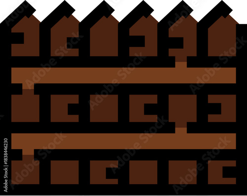Pixel art chocolate bar sweet candy treat
