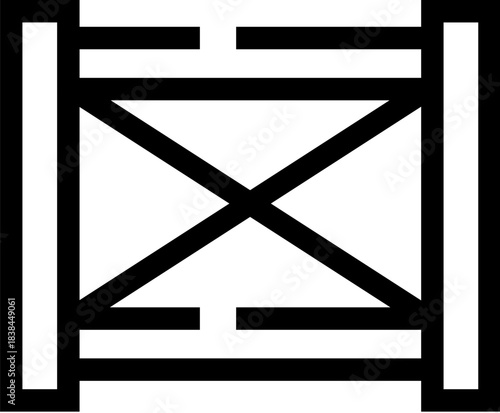 Gate icon representing barrier and boundary concept