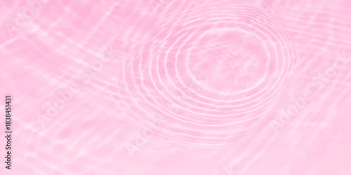 Pink abstract background with swirling purple and blue fractal circle patterns and light water texture design