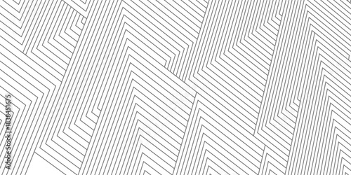 abstract black white stripe line. geometric triangle texture background. hexagon pattern. retro styled concept. modern. ilusion. eps. 10