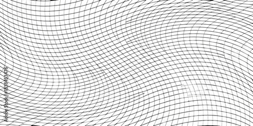 Wavy lines forming an abstract pattern against a white background